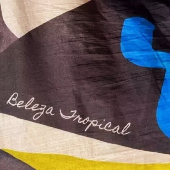 H&M A-Line Beleza Tropical Maxi Dress - NEW - Picture 4 of 9